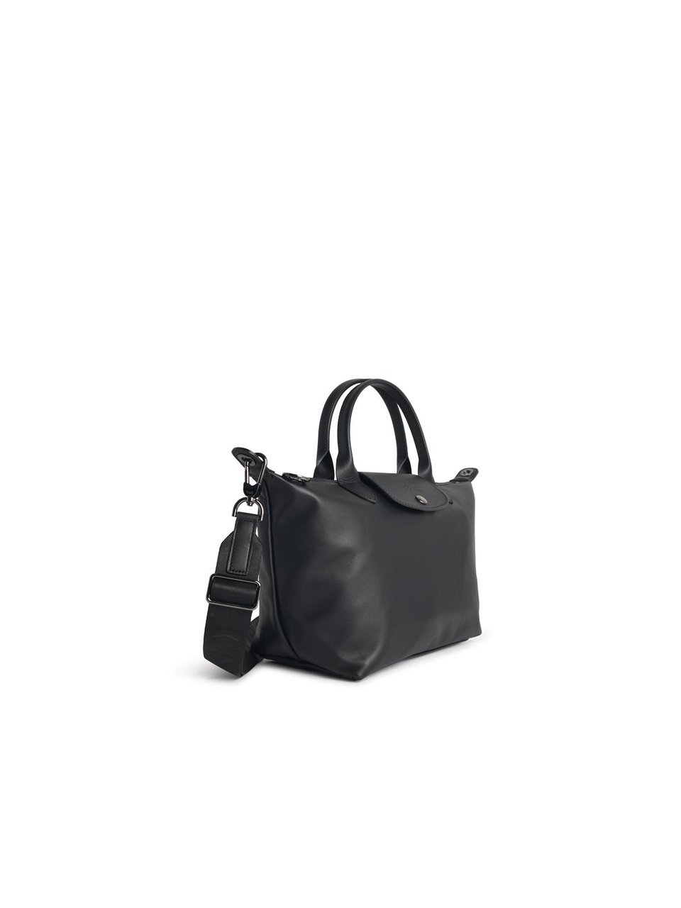 Longchamp Bag With Black Leather 'S Le Pliage Xtra' Handle Zwart