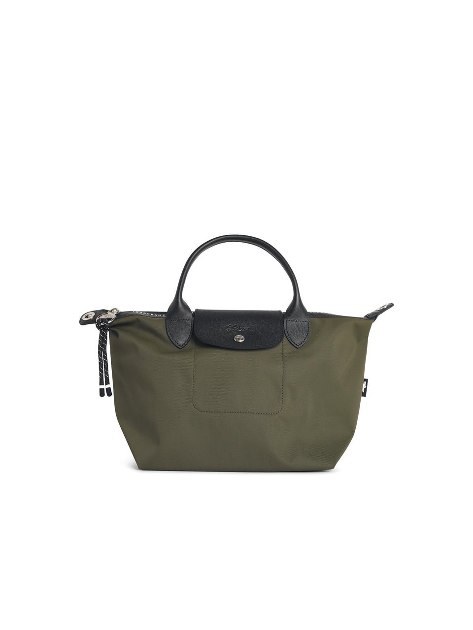 Longchamp Khaki Tela S Le Pliage Energy Handle Bag Grijs