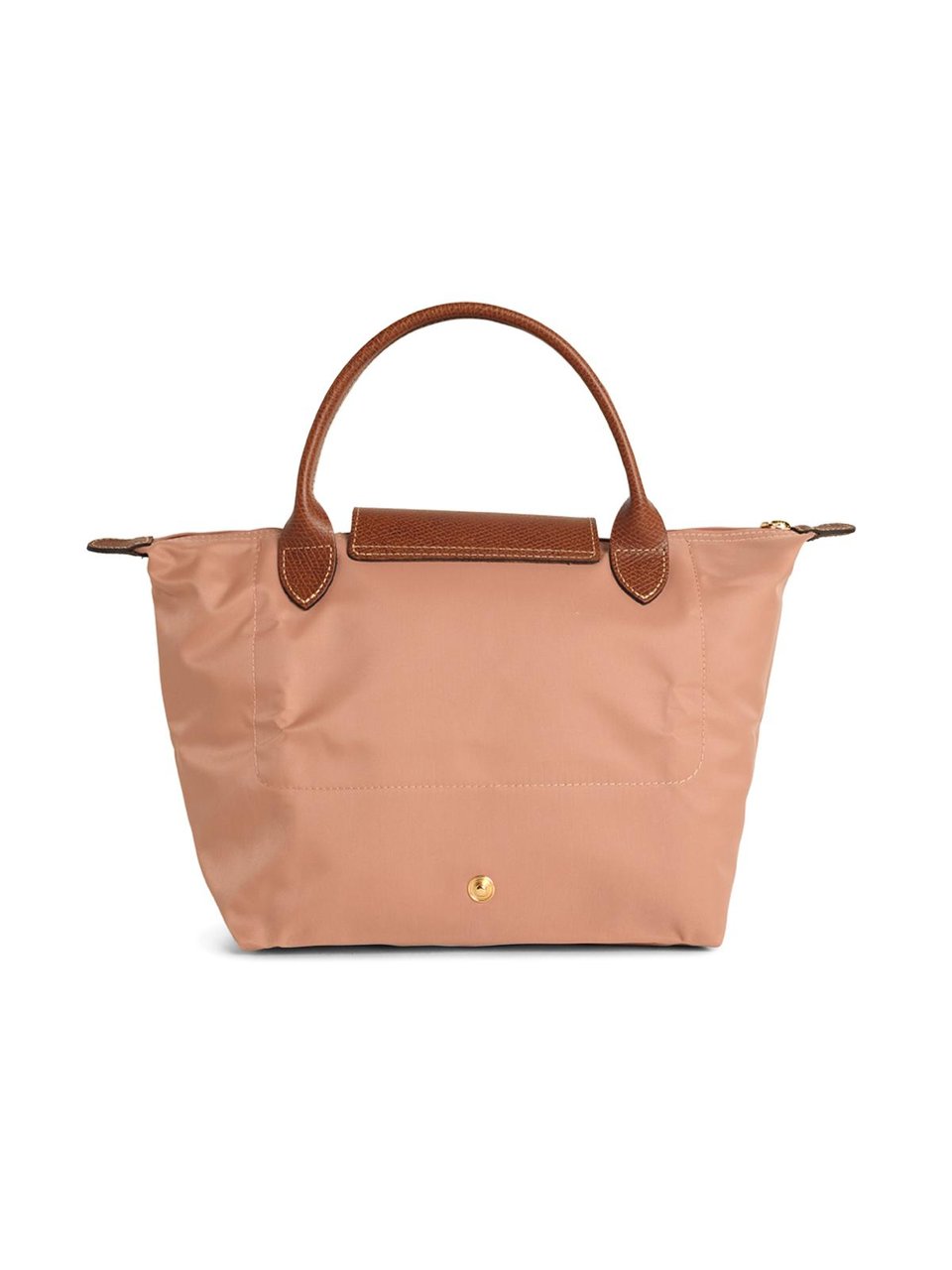 Longchamp 'Le Pliage Original' S Bag In Pink Tea Polyamide Bruin