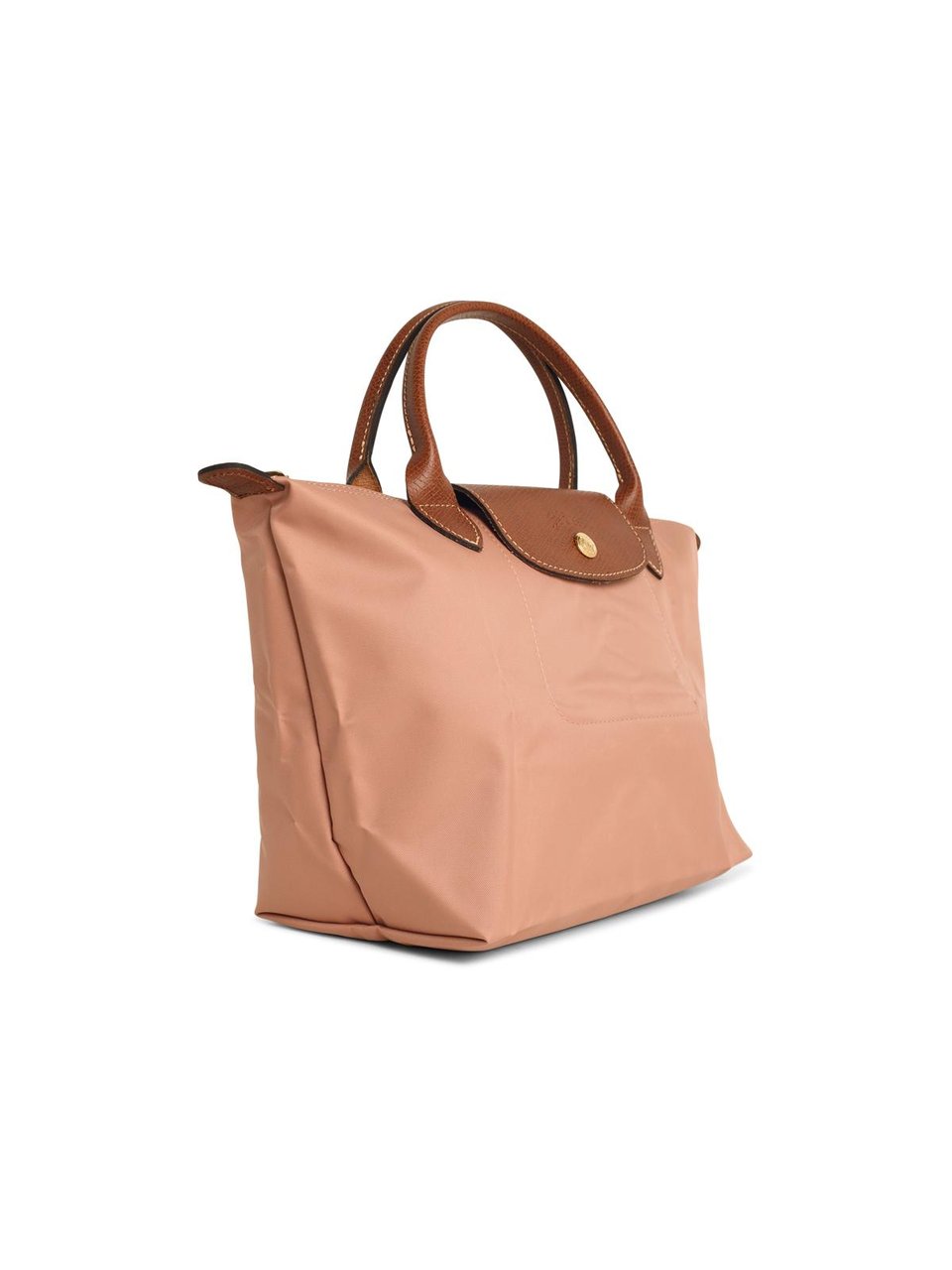 Longchamp 'Le Pliage Original' S Bag In Pink Tea Polyamide Bruin