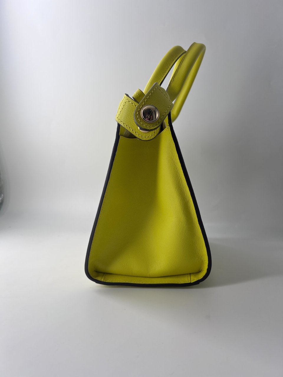 Longchamp Longchamp Héritage Leather Geel