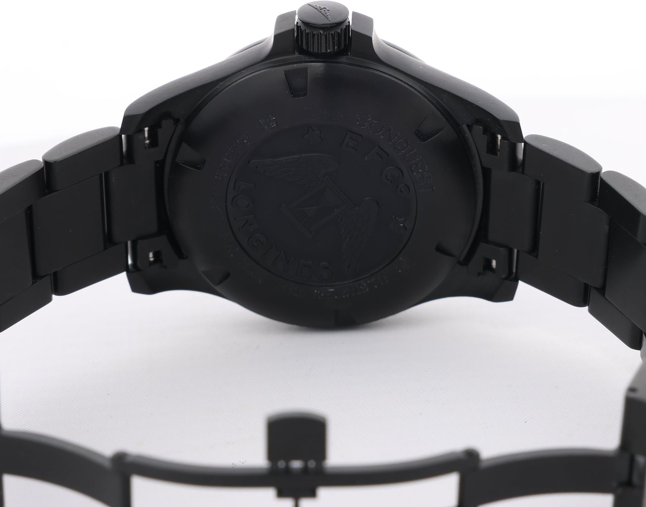 Longines Longines Conquest L3.716.2.96.6 46907518 SS QZ Blue-Face Watch Blauw