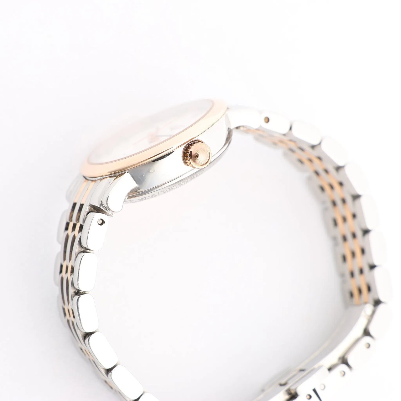 Longines Longines Elegant L4.309.5 GP×SS AT Watch with Silver Dial Zilver