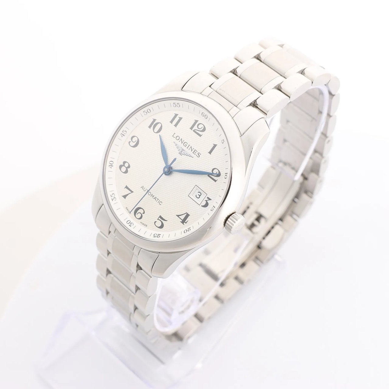 Longines Longines Master Collection L2.793.4 48186073 SS AT Watch with Silver Dial Zilver