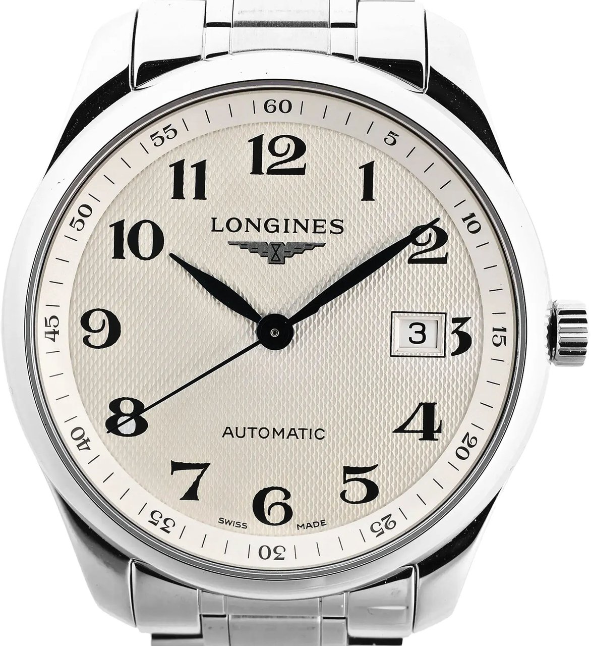 Longines Longines Master Collection L2.793.4 48186073 SS AT Watch with Silver Dial Zilver