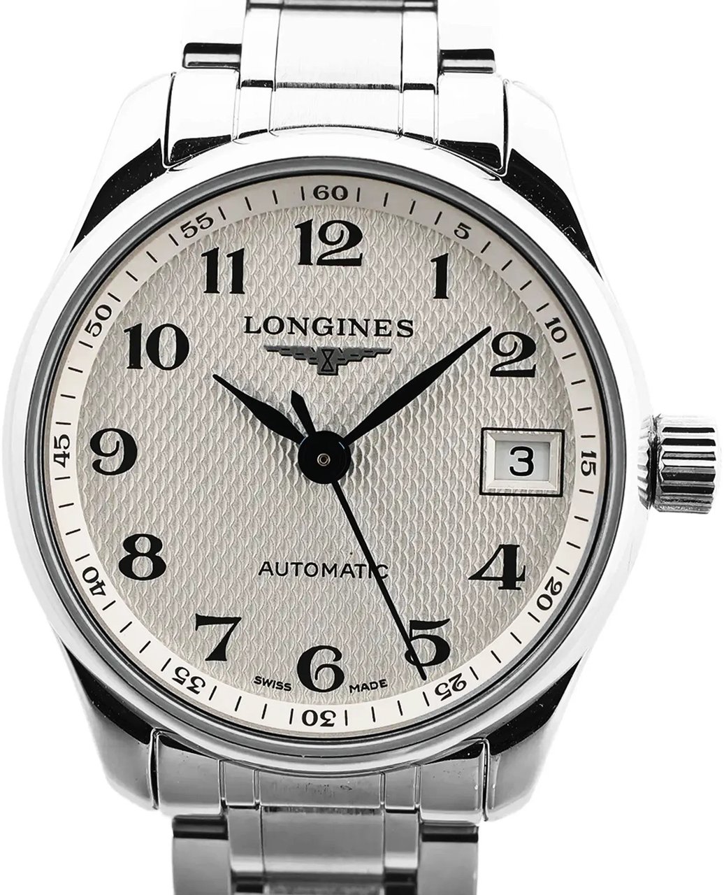 Longines Longines Master Collection L2.128.4.78.6 49135285 SS AT Watch with Silver Dial Zilver