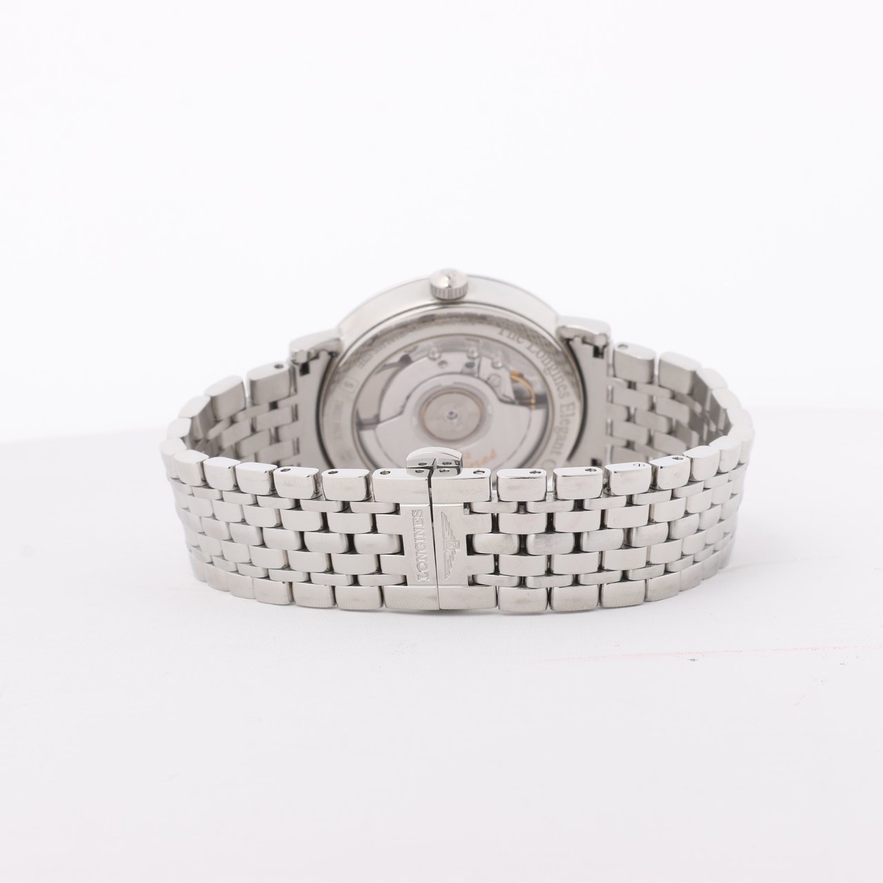 Longines Longines Elegant L4.810.4 44546292 SS AT Gray-Face Watch Grijs