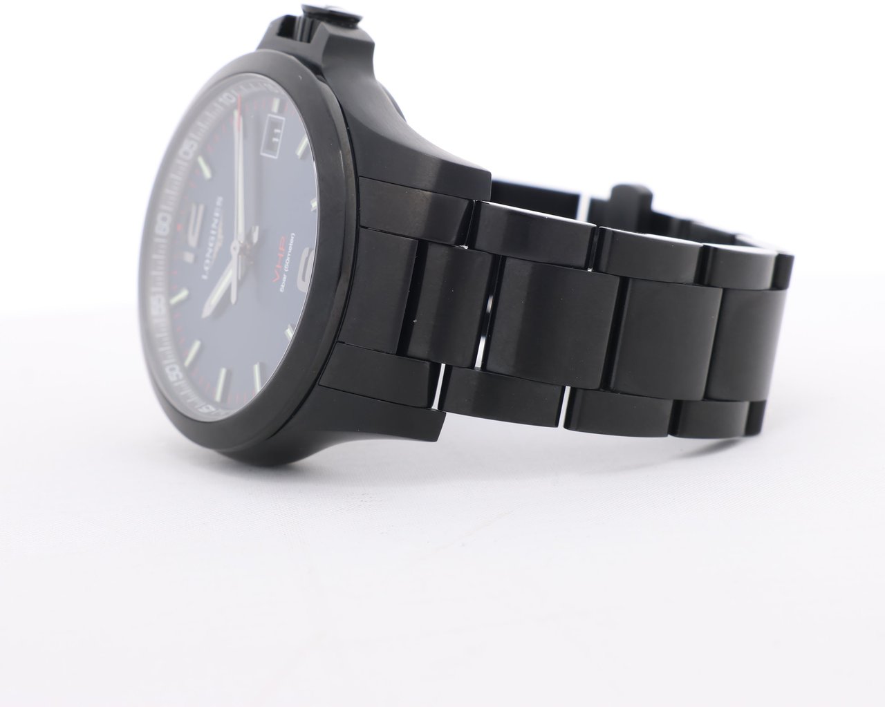 Longines Longines Conquest L3.716.2.96.6 46907518 SS QZ Blue-Face Watch Blauw