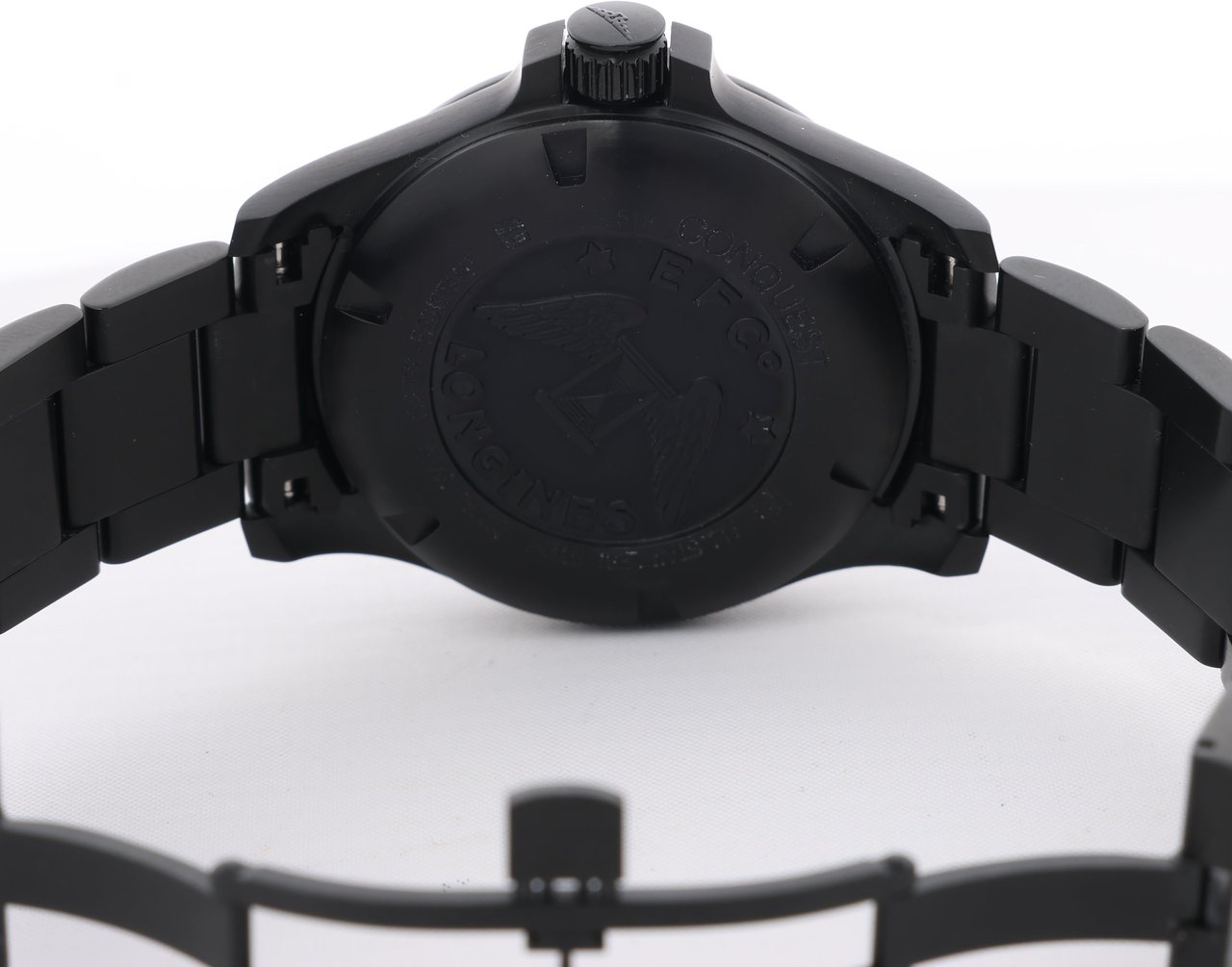 Longines Longines Conquest L3.716.2.96.6 46907518 SS QZ Blue-Face Watch Blauw