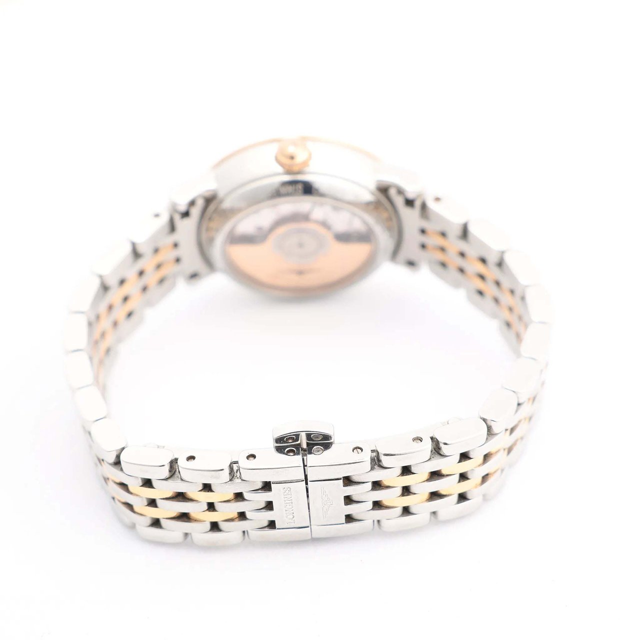 Longines Longines Elegant L4.309.5 GP×SS AT Watch with Silver Dial Zilver