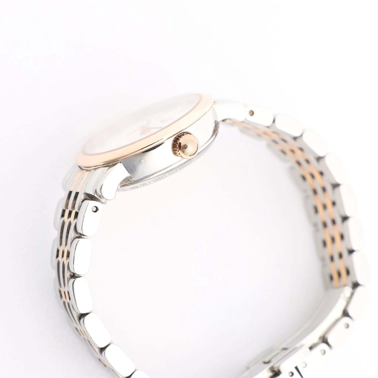 Longines Longines Elegant L4.309.5 GP×SS AT Watch with Silver Dial Zilver