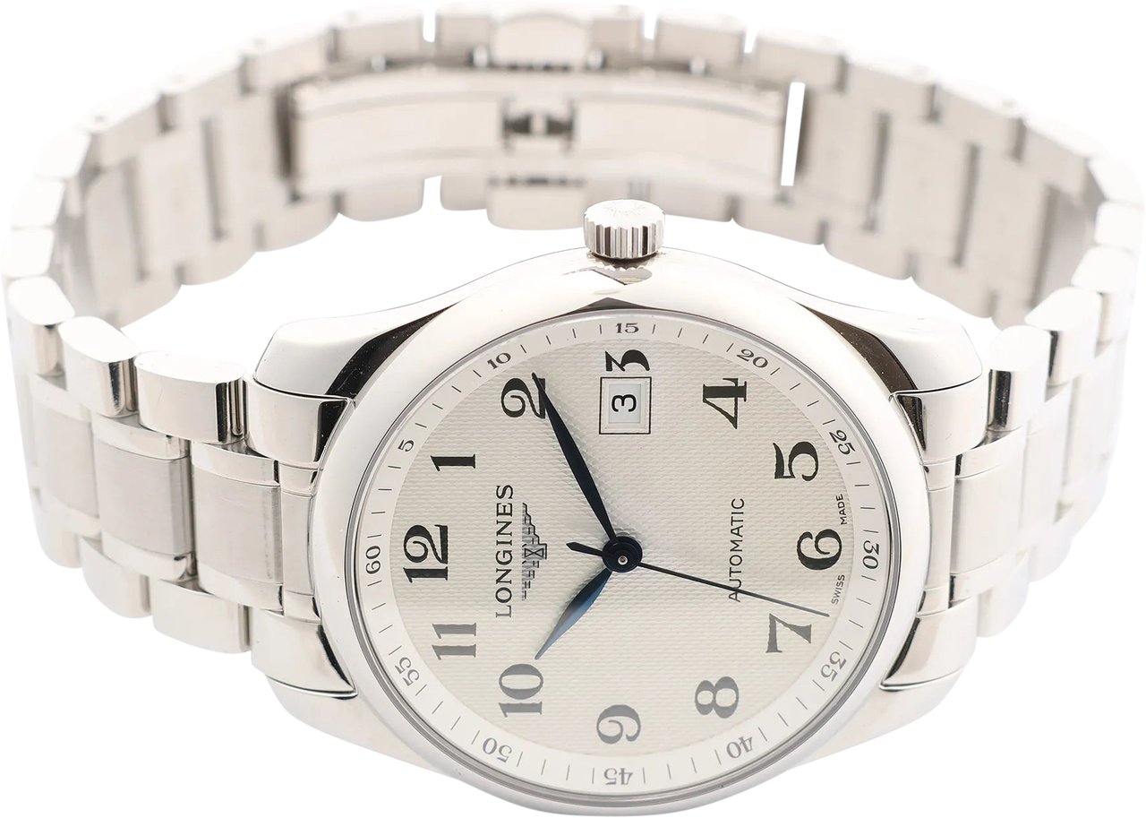 Longines Longines Master Collection L2.793.4 48186073 SS AT Watch with Silver Dial Zilver