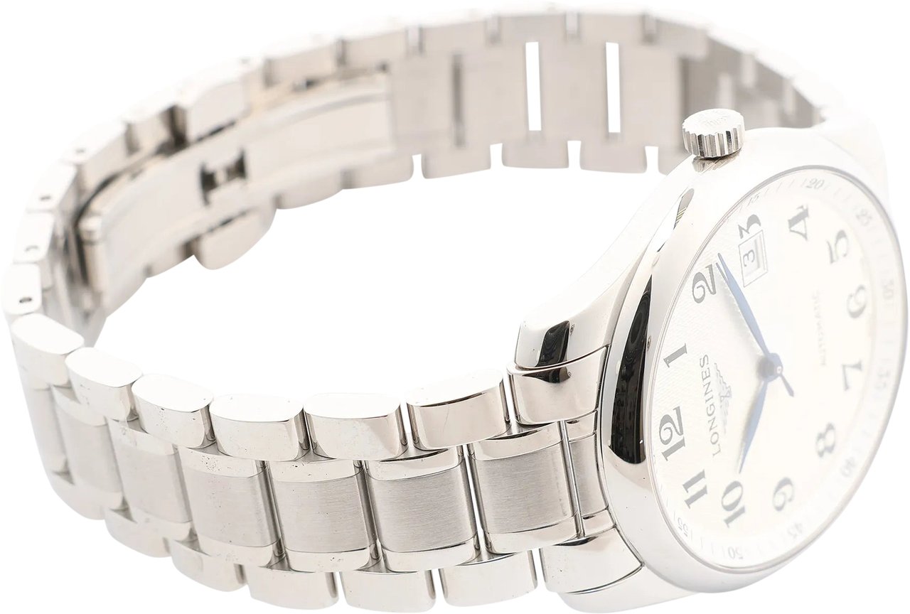 Longines Longines Master Collection L2.793.4 48186073 SS AT Watch with Silver Dial Zilver