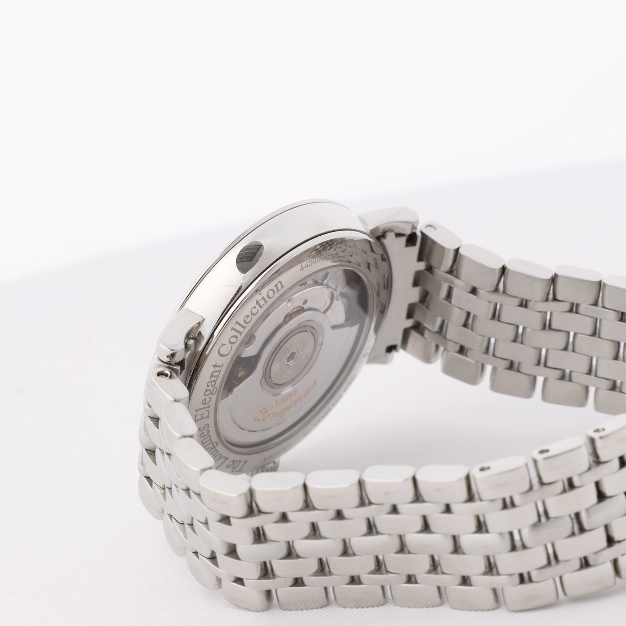 Longines Longines Elegant L4.810.4 44546292 SS AT Gray-Face Watch Grijs