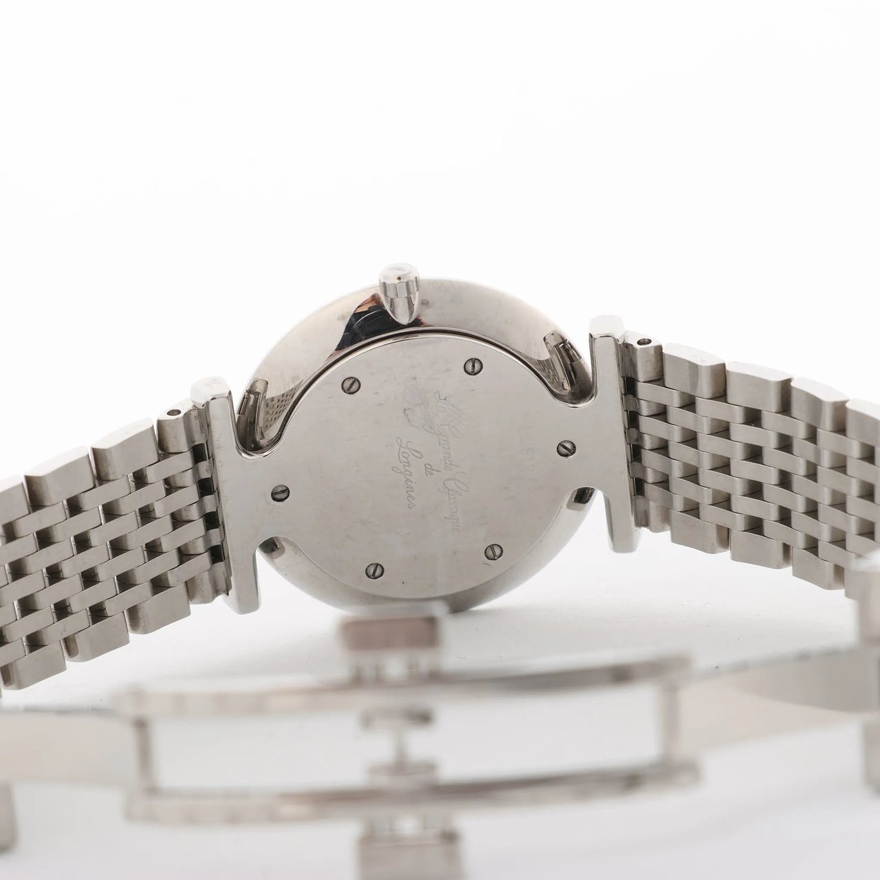 Longines Longines La Grande Classique L4.512.4.87.6 53249318 SS QZ Watch with White Shell Dial Divers