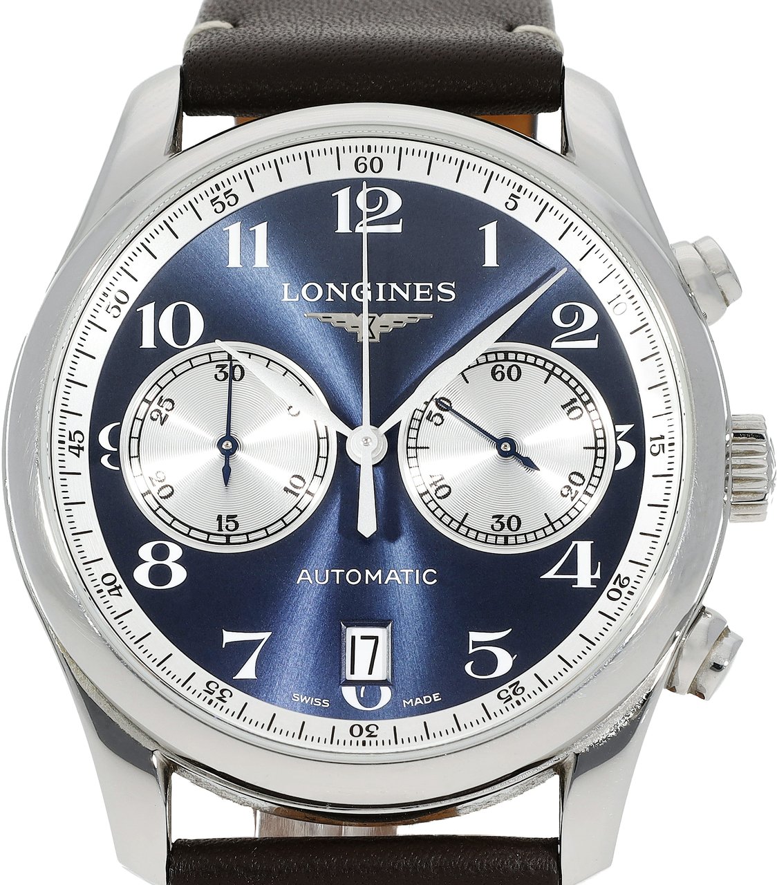 Longines Master Blauw