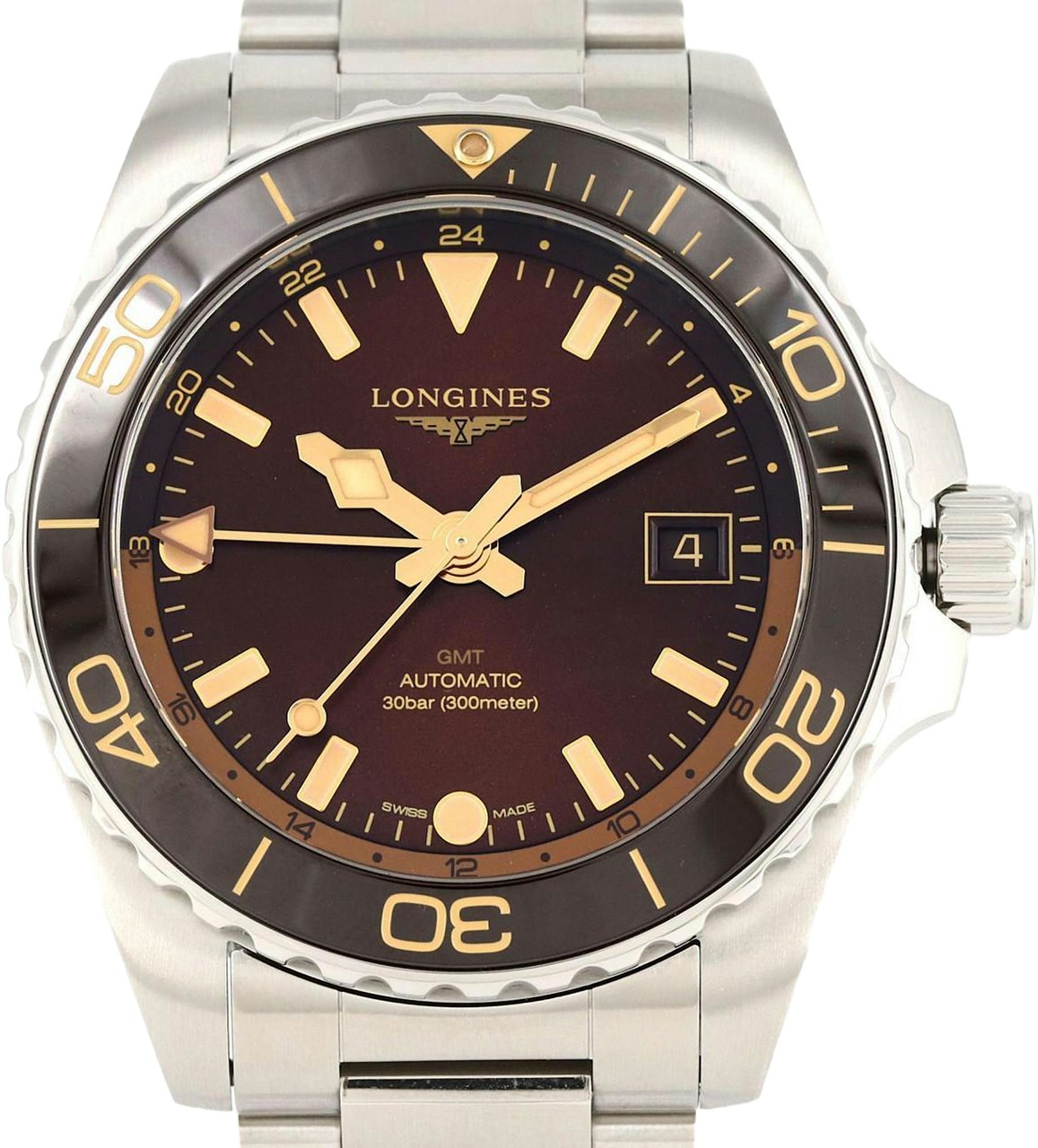 Longines HydroConquest Bruin