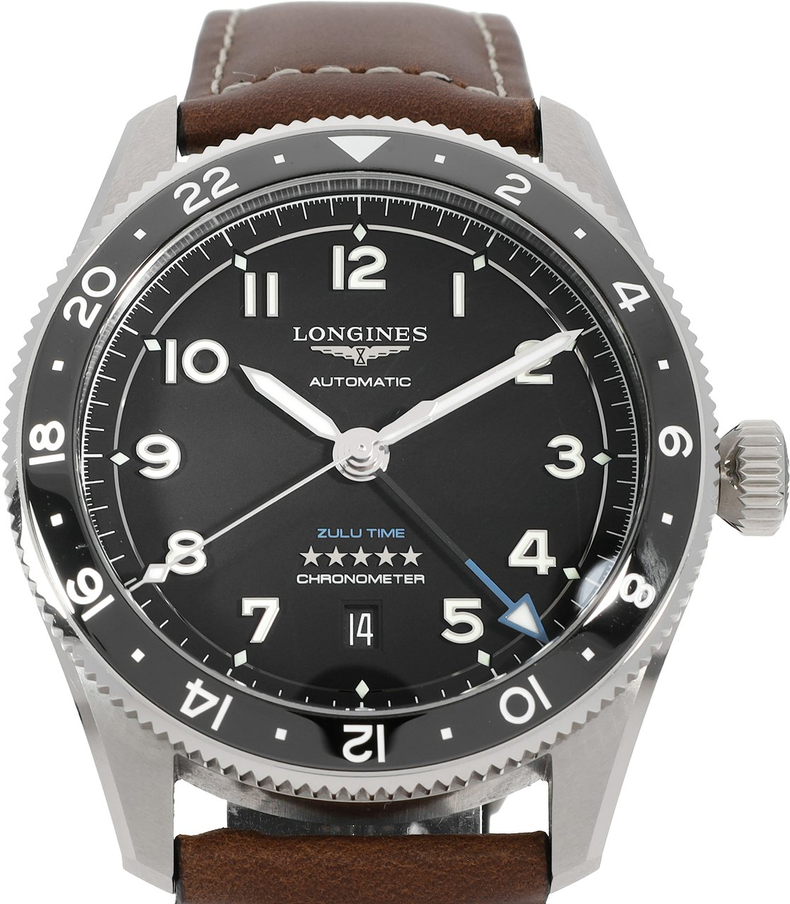 Longines Spirit Zwart