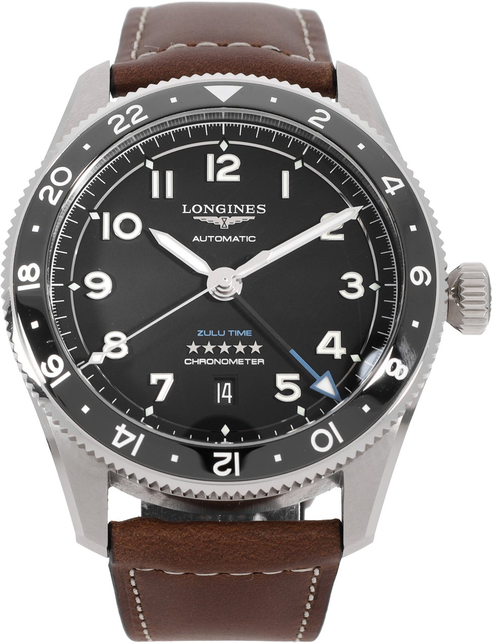 Longines Spirit Zwart