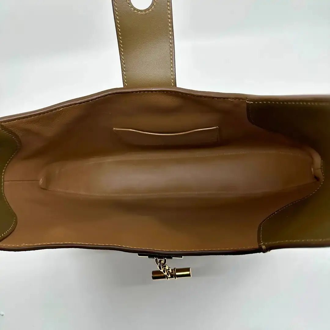 Loro Piana Loro Piana Bobbin Medium Bag Golden Chestnut/Salty Capers/Sun Gold (B4L6) / very good Bruin