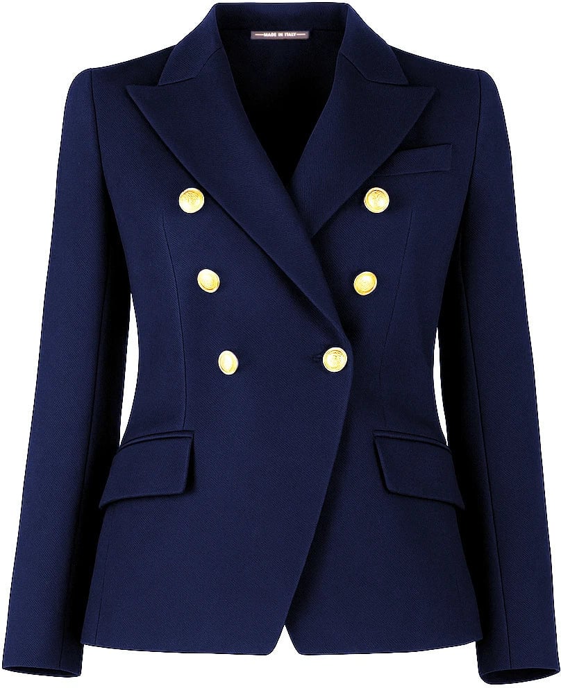 Loro Piana Loro Piana Fabric Formal Jacket Blue Woman Blauw