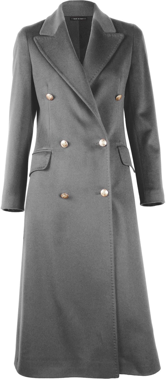 Loro Piana Loro Piana Fabric Coats Grey Woman Dierenprint