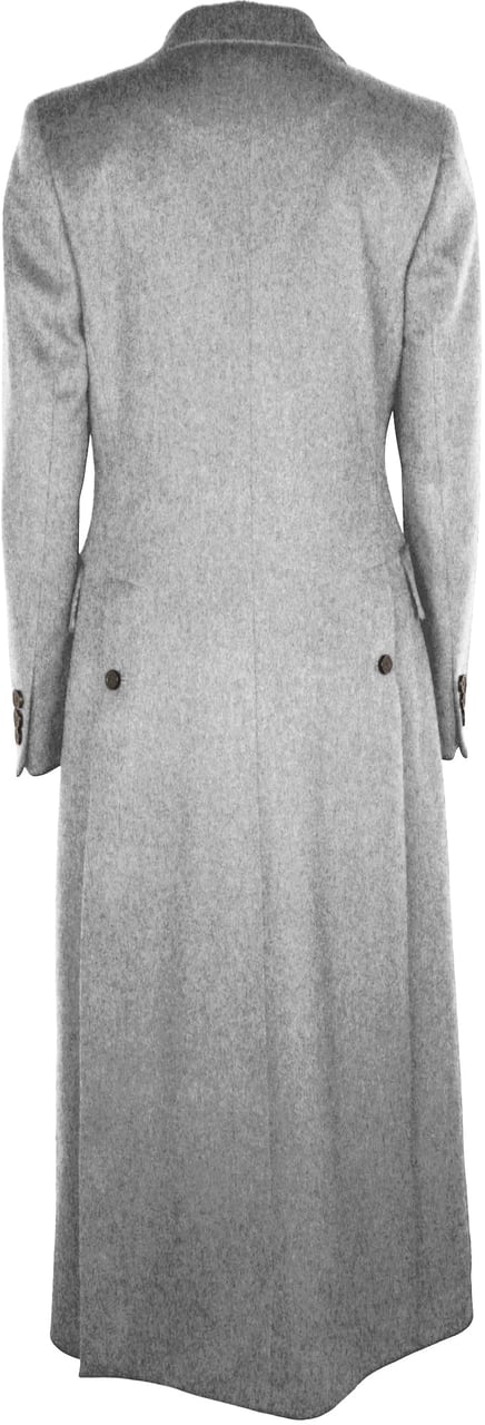 Loro Piana Loro Piana Fabric Coats Grey Woman Dierenprint