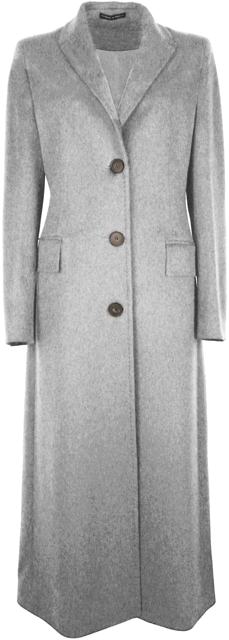 Loro Piana Loro Piana Fabric Coats Grey Woman Dierenprint