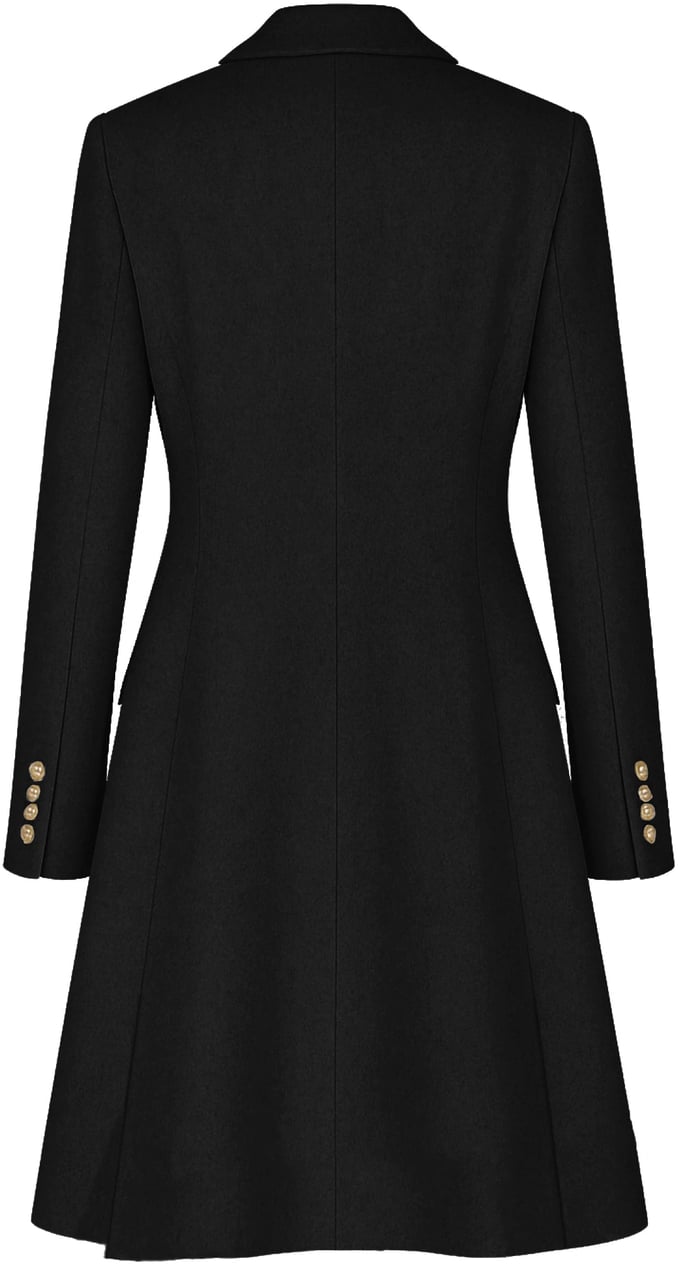 Loro Piana Loro Piana Fabric Coats Black Woman Dierenprint