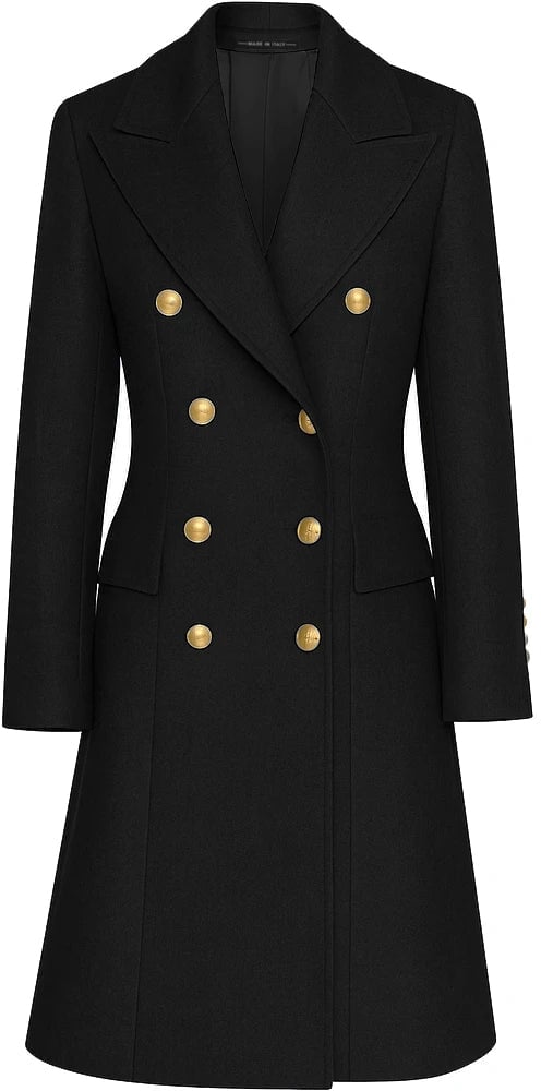 Loro Piana Loro Piana Fabric Coats Black Woman Dierenprint