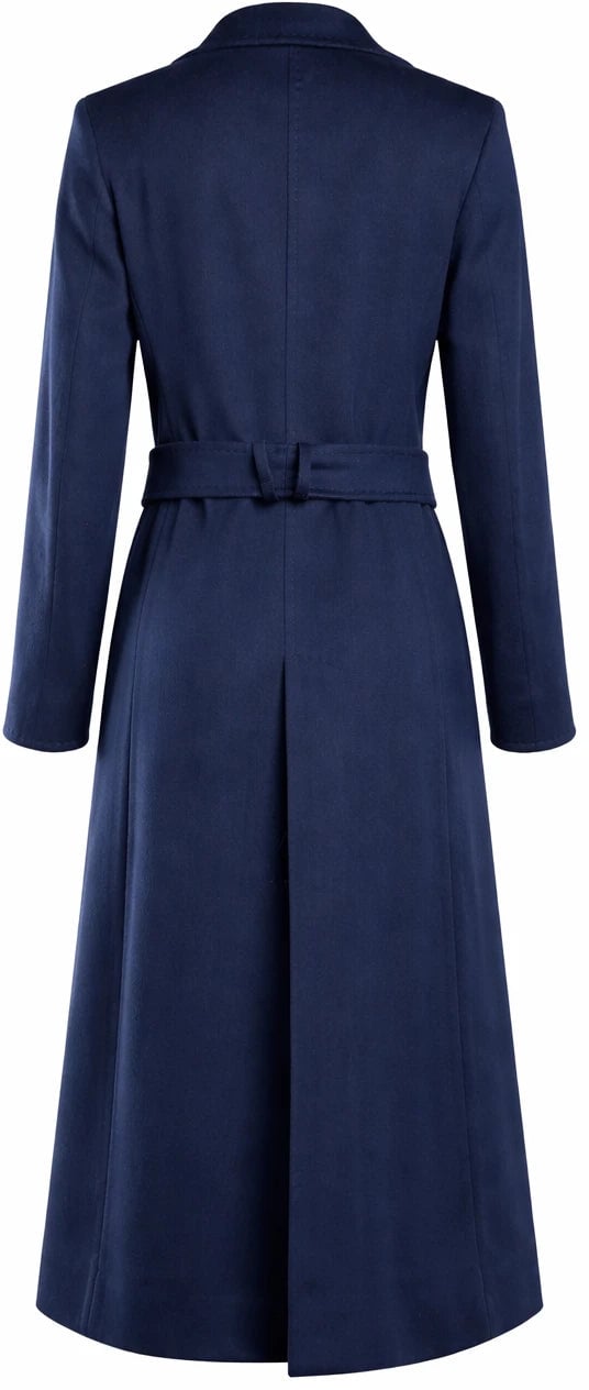 Loro Piana Loro Piana Fabric Coats Blue Woman Blauw