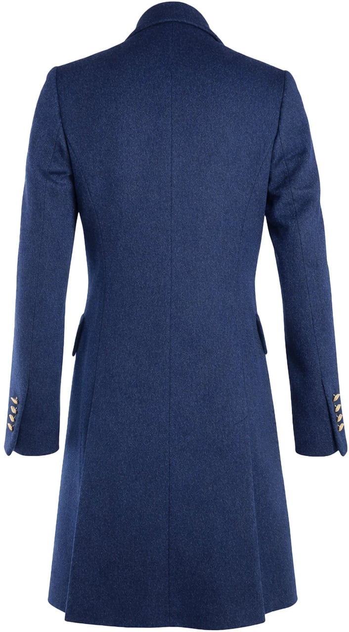Loro Piana Loro Piana Fabric Coats Blue Woman Blauw