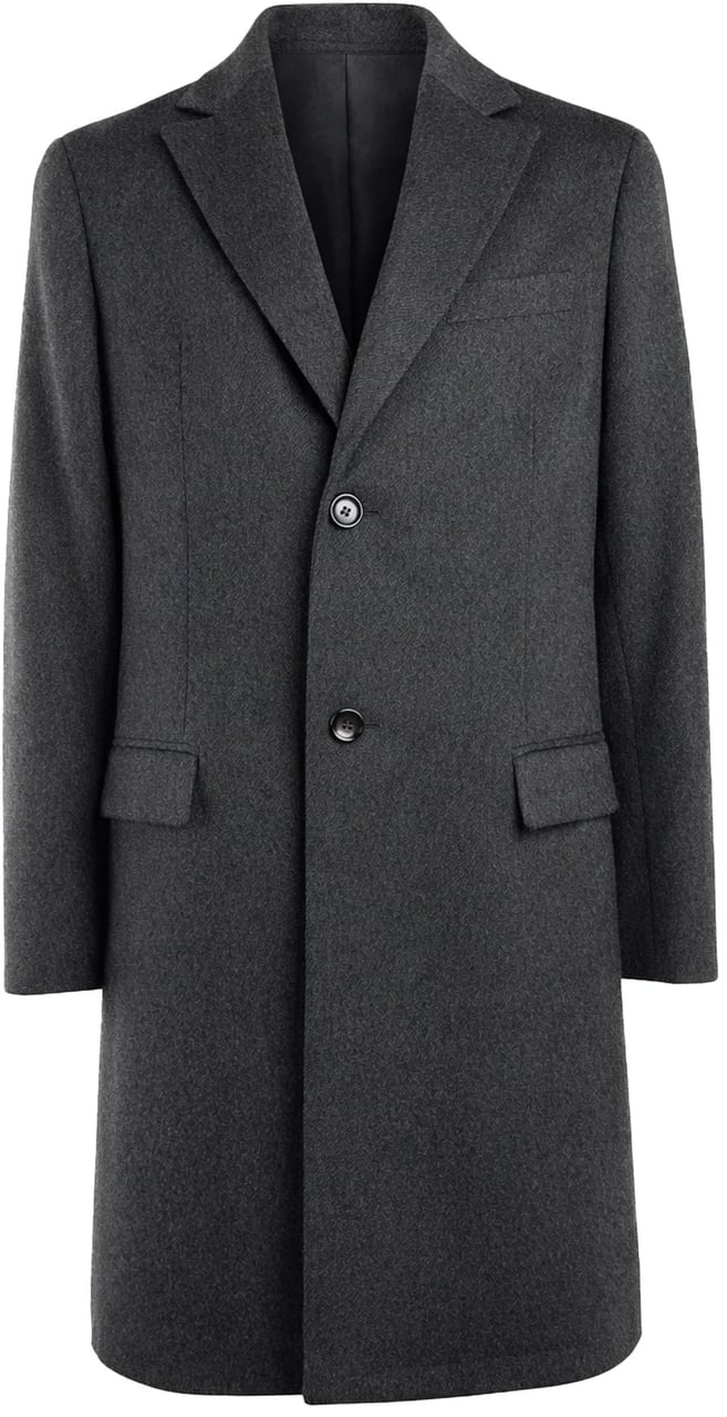 Loro Piana Loro Piana Fabric Coats Grey Man Dierenprint