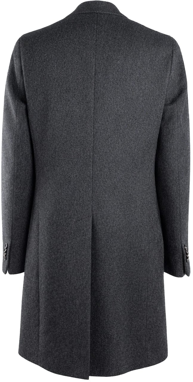 Loro Piana Loro Piana Fabric Coats Grey Man Dierenprint