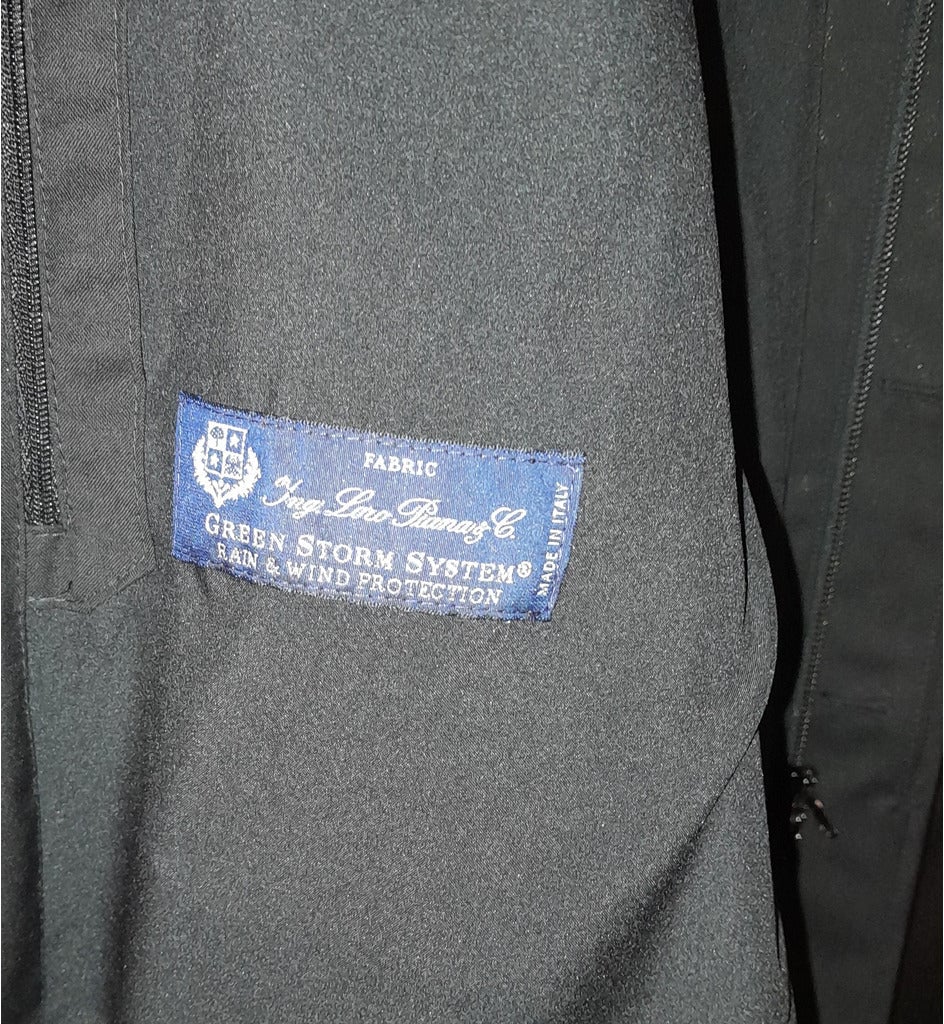 Loro Piana Jacket Antipioggia Black Zwart