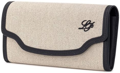Loro Piana Loro Piana Beige Fabric And Leather Wallet Beige