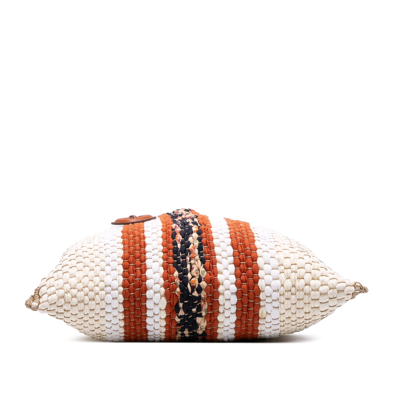 Loro Piana Crochet Wool and Silk Blossom Tote Bruin