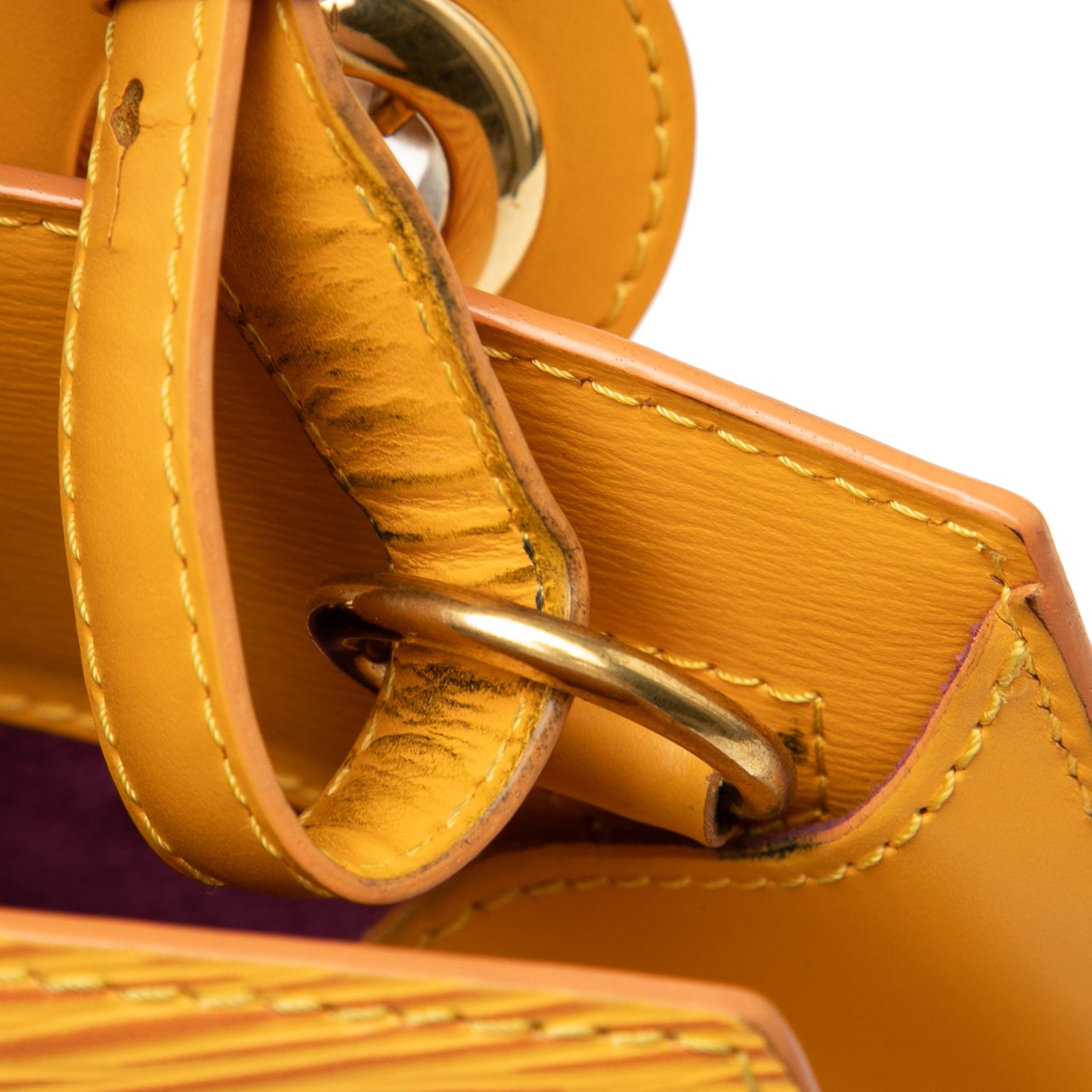 Louis Vuitton Epi Cluny Geel