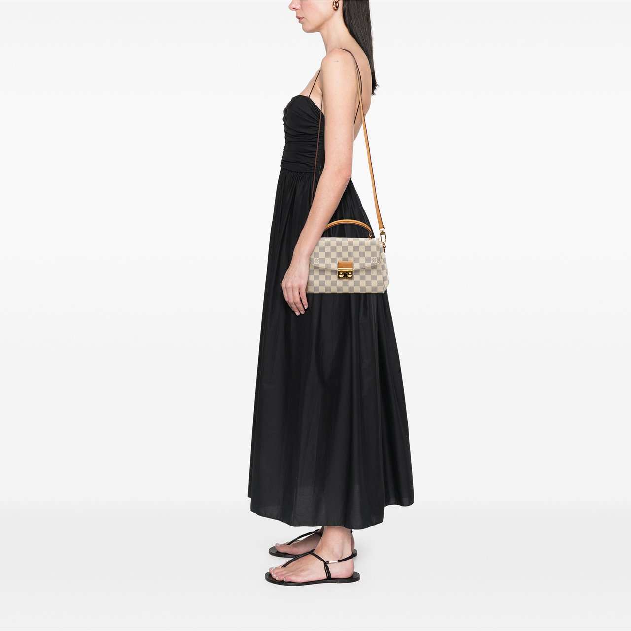 Louis Vuitton Damier Azur Croisette Wit