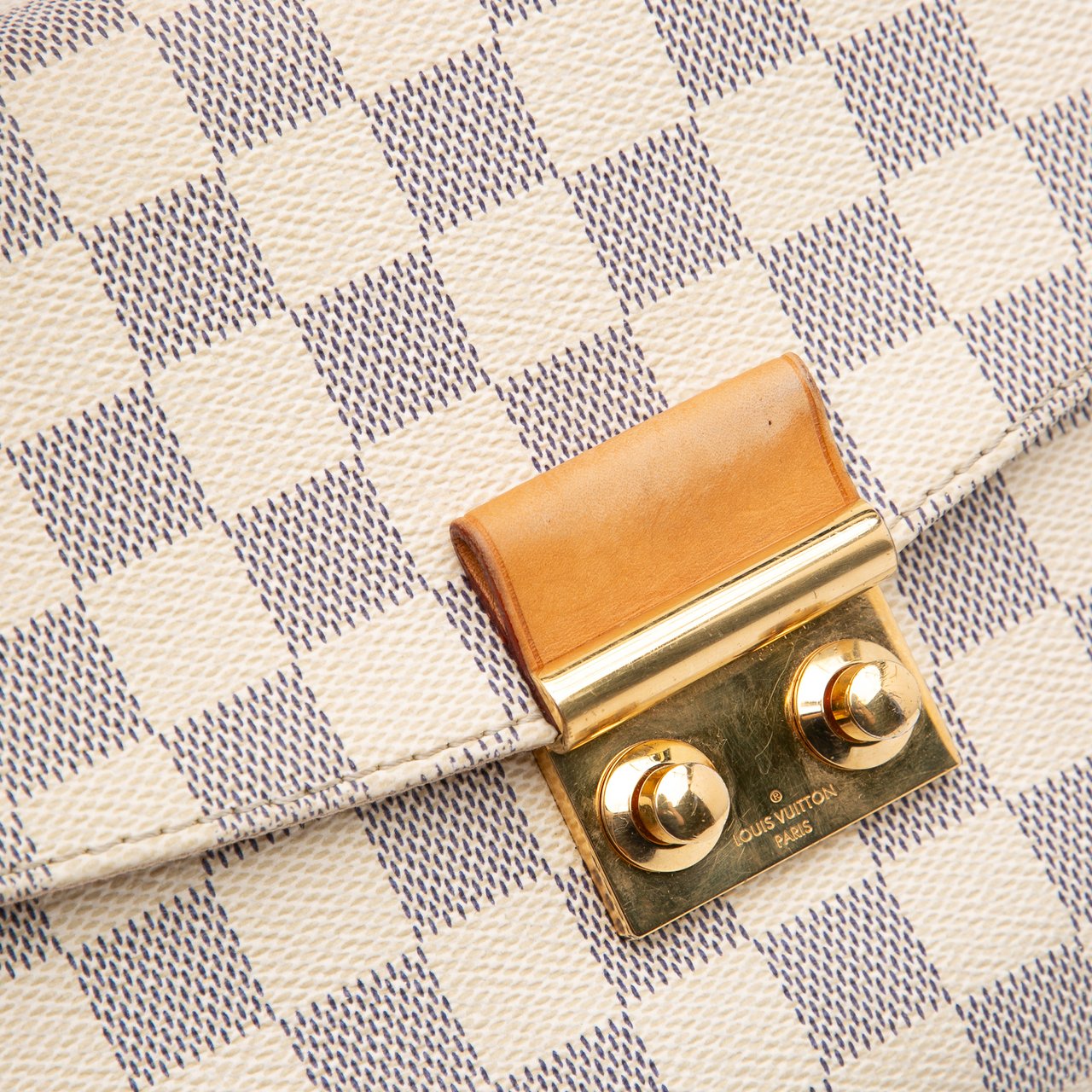 Louis Vuitton Damier Azur Croisette Wit