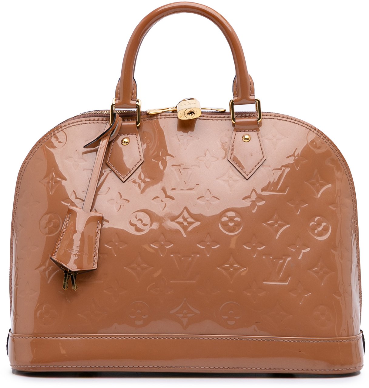 Louis Vuitton Monogram Vernis Alma PM Bruin