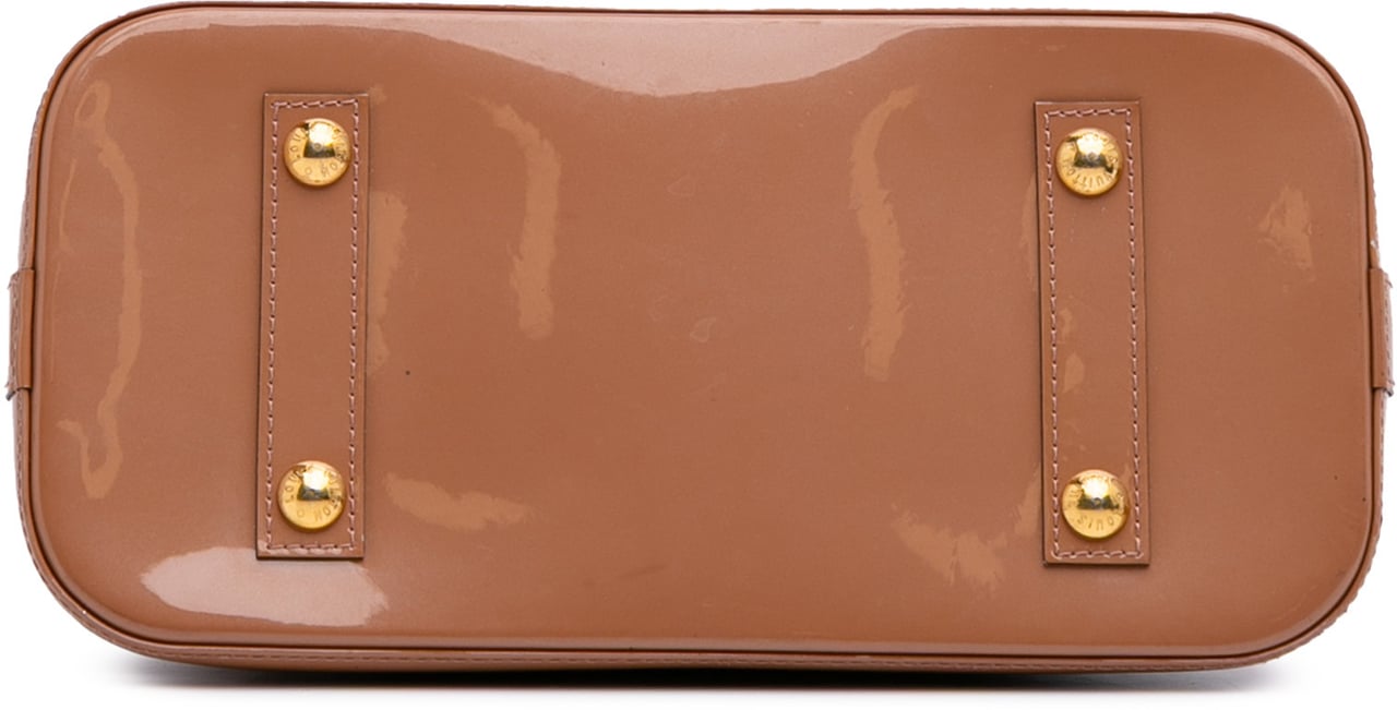 Louis Vuitton Monogram Vernis Alma PM Bruin