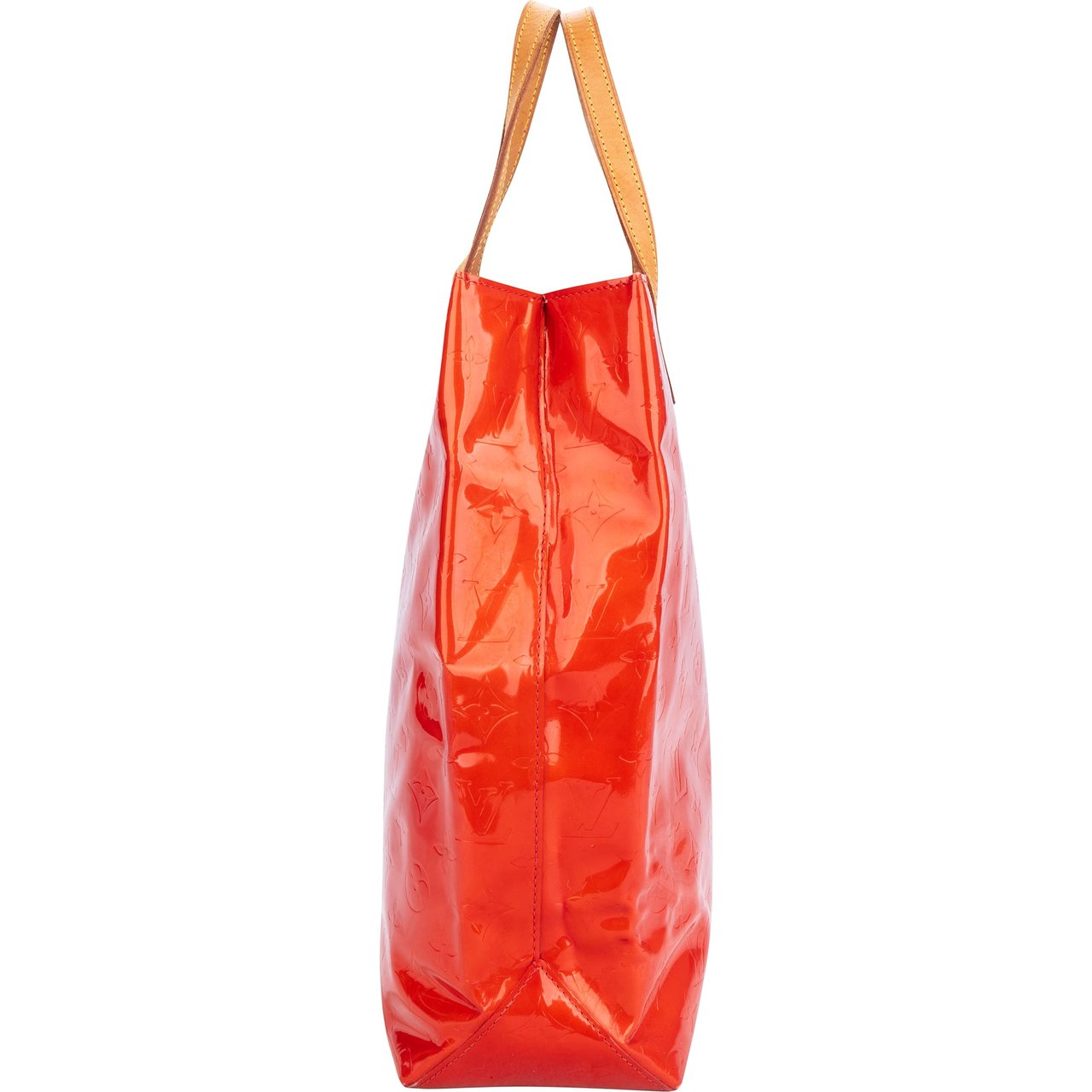 Louis Vuitton Louis Vuitton Vernis Monogram Reade MM Handbag Divers