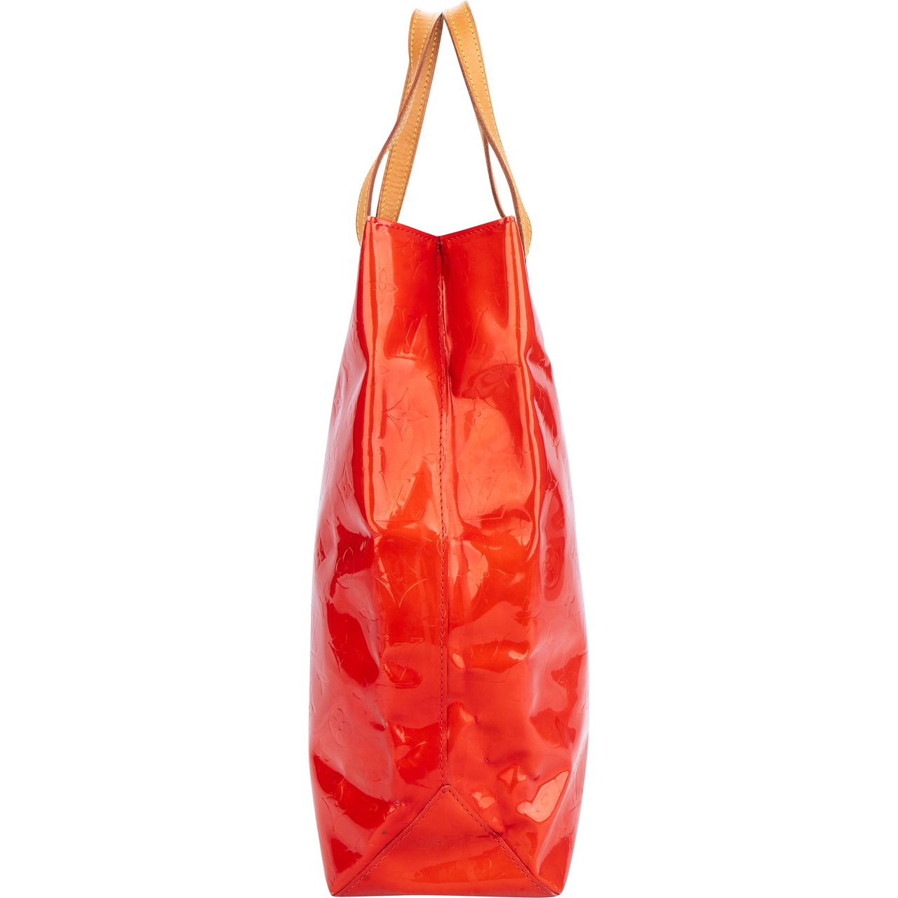 Louis Vuitton Louis Vuitton Vernis Monogram Reade MM Handbag Divers