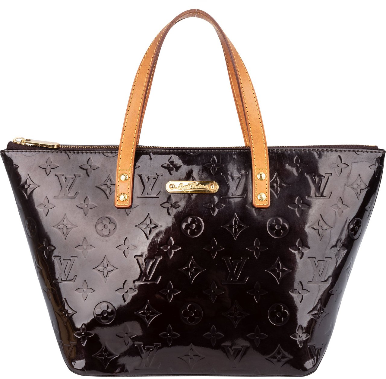 Louis Vuitton Louis Vuitton Monogram Vernis Bellevue PM Handbag Zwart