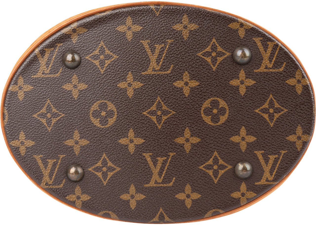 Louis Vuitton Louis Vuitton Monogram Canvas Bucket PM Handbag Bruin