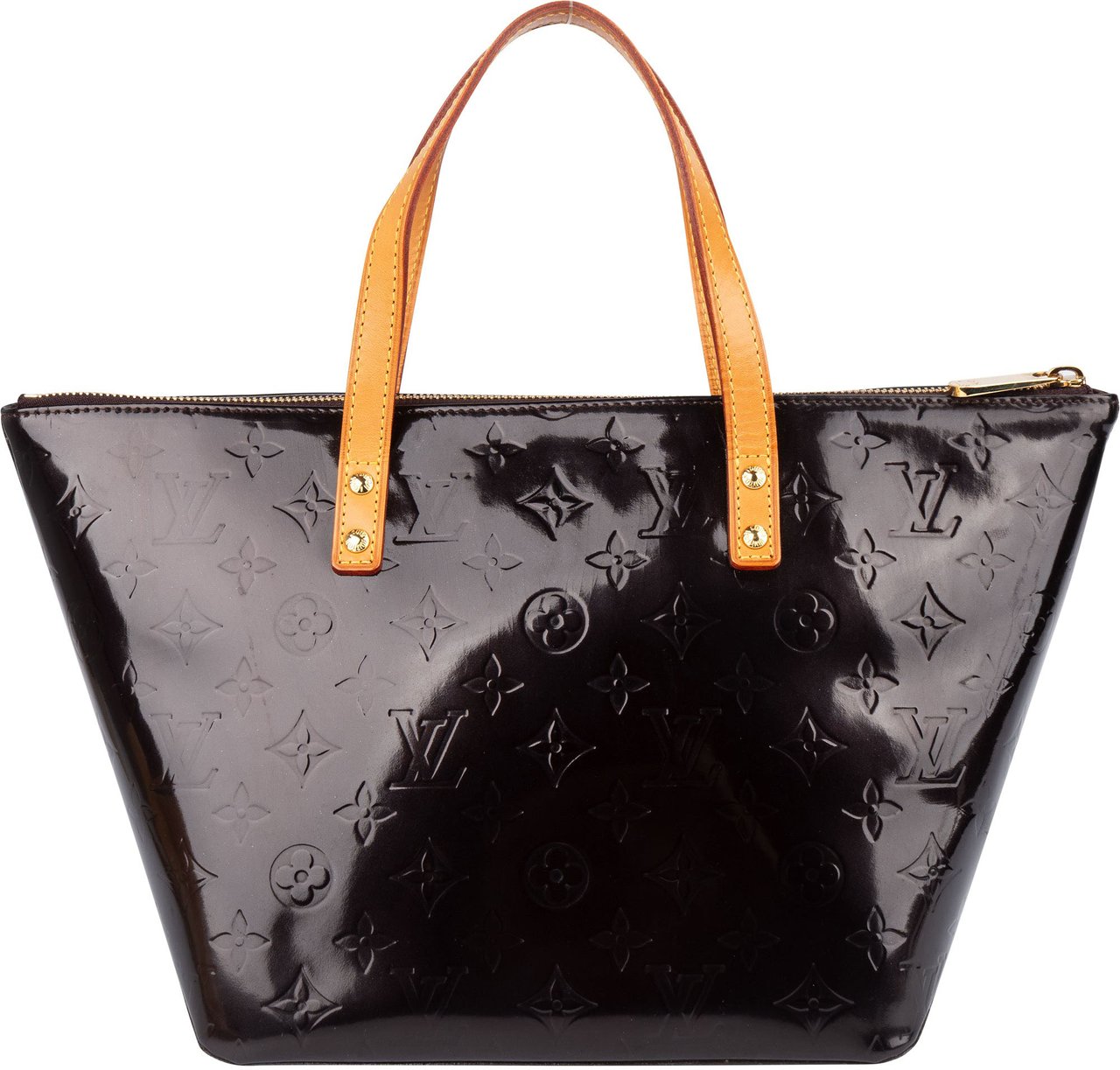 Louis Vuitton Louis Vuitton Monogram Vernis Bellevue PM Handbag Bruin