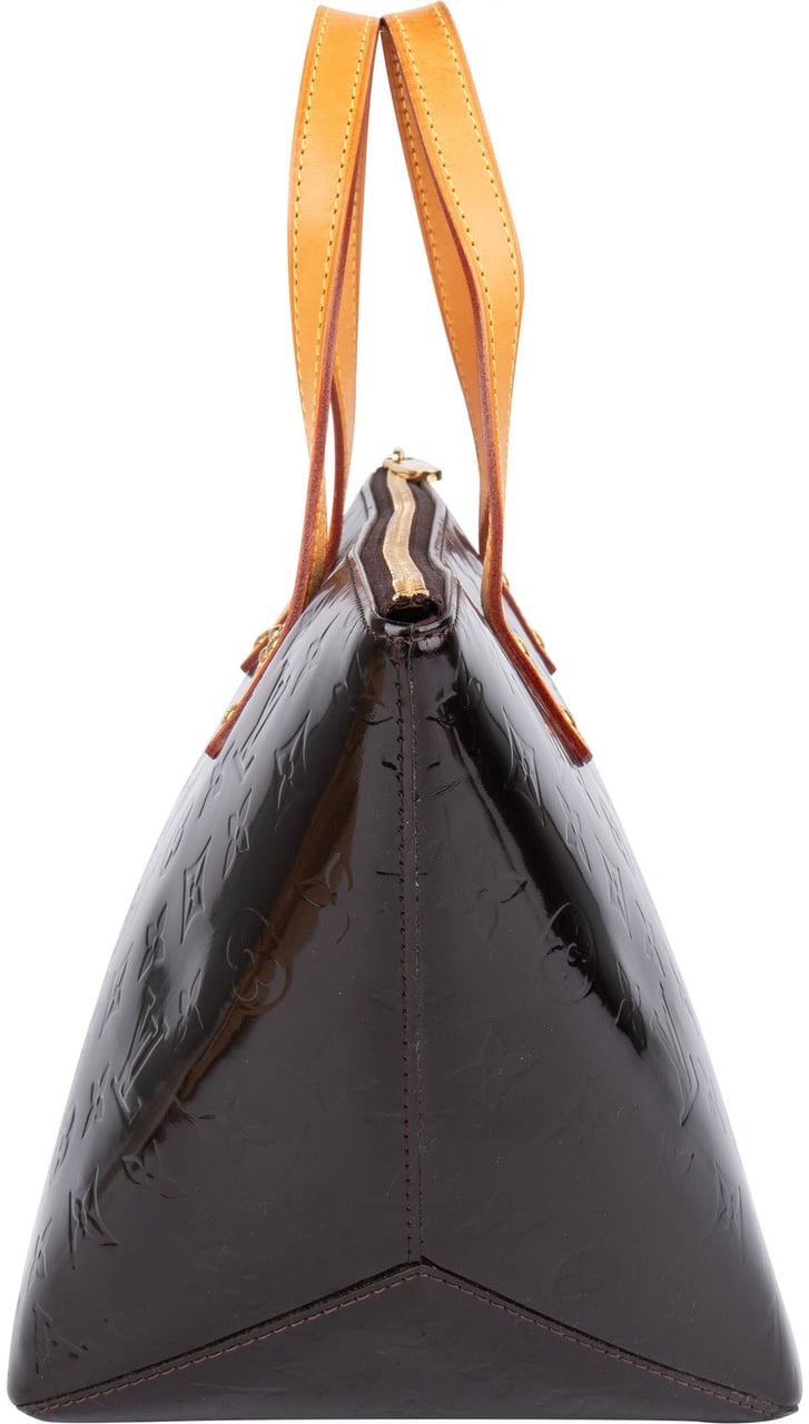 Louis Vuitton Louis Vuitton Monogram Vernis Bellevue PM Handbag Bruin