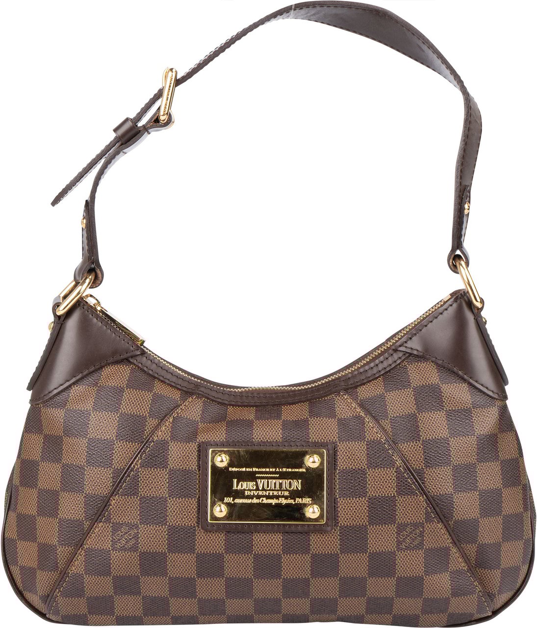 Louis Vuitton Louis Vuitton Damier Ebene Monogram Thames PM Handbag Bruin