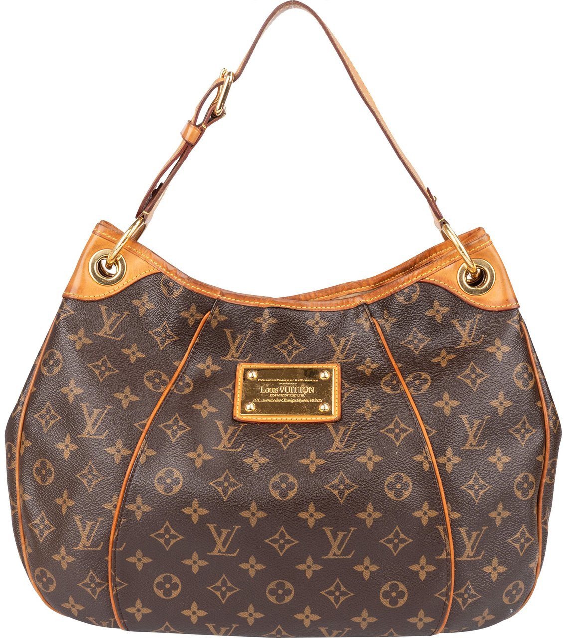 Louis Vuitton Louis Vuitton Canvas Monogram Galliera PM Shoulder Bag Bruin